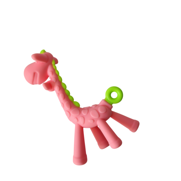 Mordedor Jirafa rosado