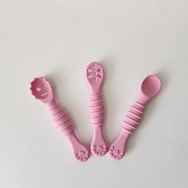 Cuchara alimentación ROSADO
