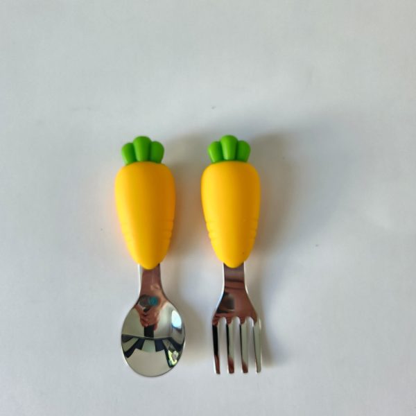 Cuchara Alimentación etapa 2 zanahoria naranja