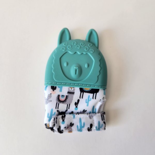 Guante mordedor verde