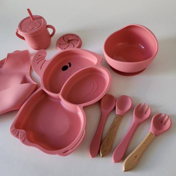 Set alimentacion ROSADO