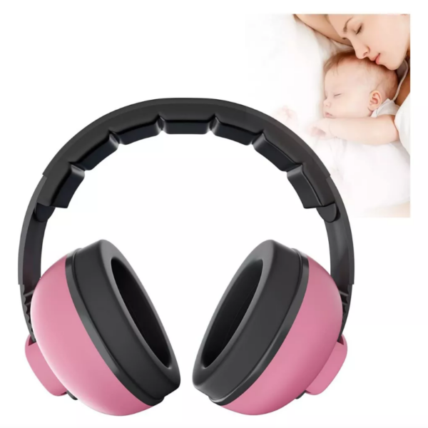 Audífonos Orejeras Antiruido Para Niños/Jóvenes (Autismo, Hiperacusia, Sensibilidad,TDAH)  ROSADO